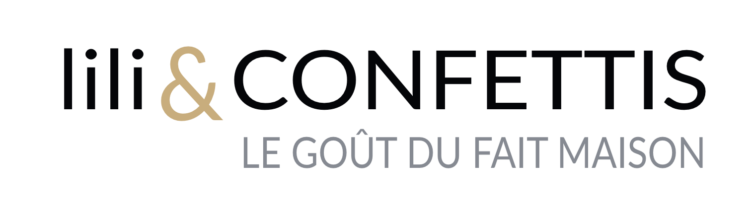 logo de lili et confettis
