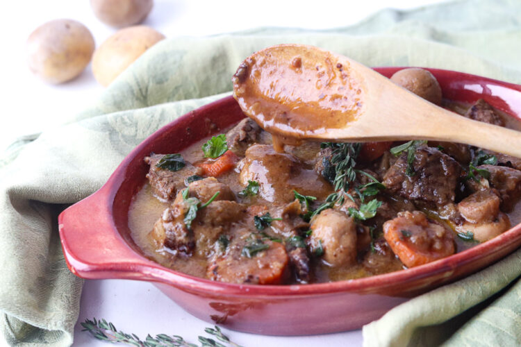 Mijoté boeuf champignons et carottes