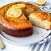 gâteau au citron imbibé au sirop