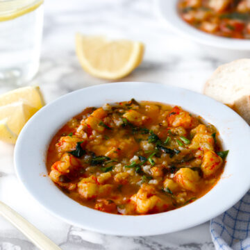 soupe crevette savoureuse