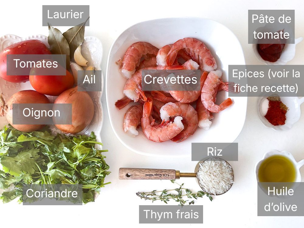 soupe crevettes ingrédients