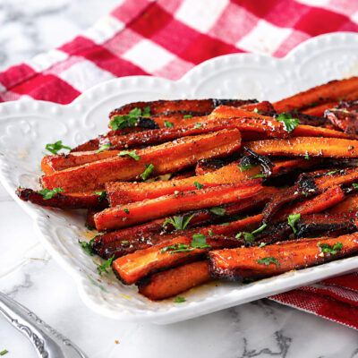 Carottes sautées au miel, accompagnement facile